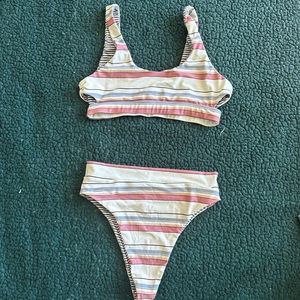 High rise bottom swimsuit